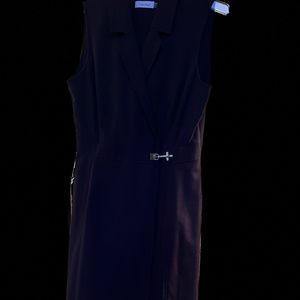 Calvin Klein Sleeveless Collar Dress